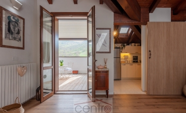 LA CASA CON VISTA: ATTICO CON TERRAZZO IN CENTRO A VERGATO._3